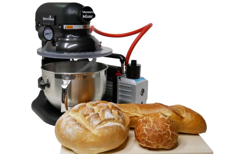Stand Mixer with Vacuum Capability